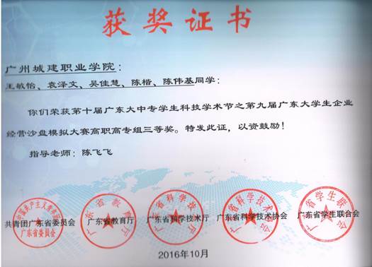 说明: (已打印)201610省级沙盘比赛三等奖