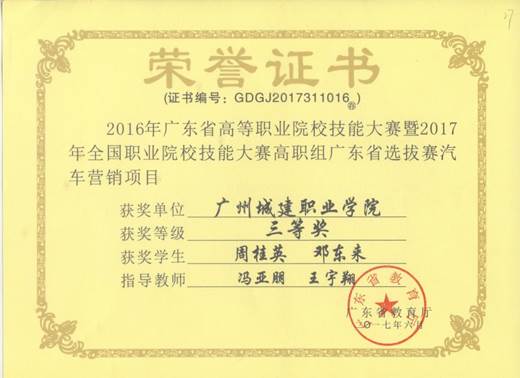 说明: 汽车营销三等奖070