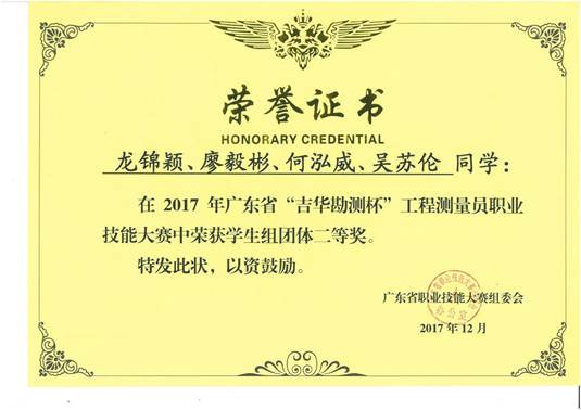 说明: 二等奖